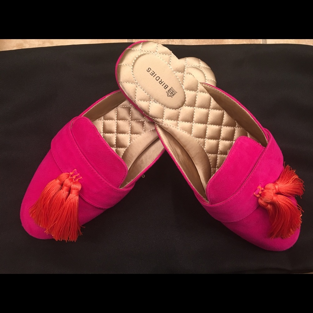 Birdies “The Robin - Fuchsia” Slippers